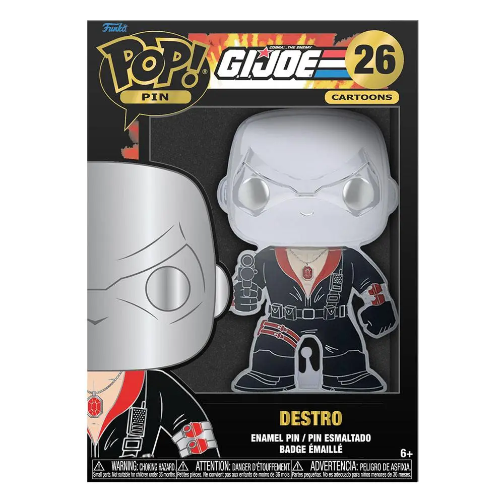 GI Joe POP! Enamel Pin Destro 10 cm product photo