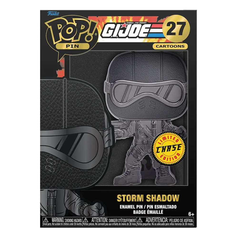 GI Joe POP! Enamel Pin Storm Shadow 10 cm product photo