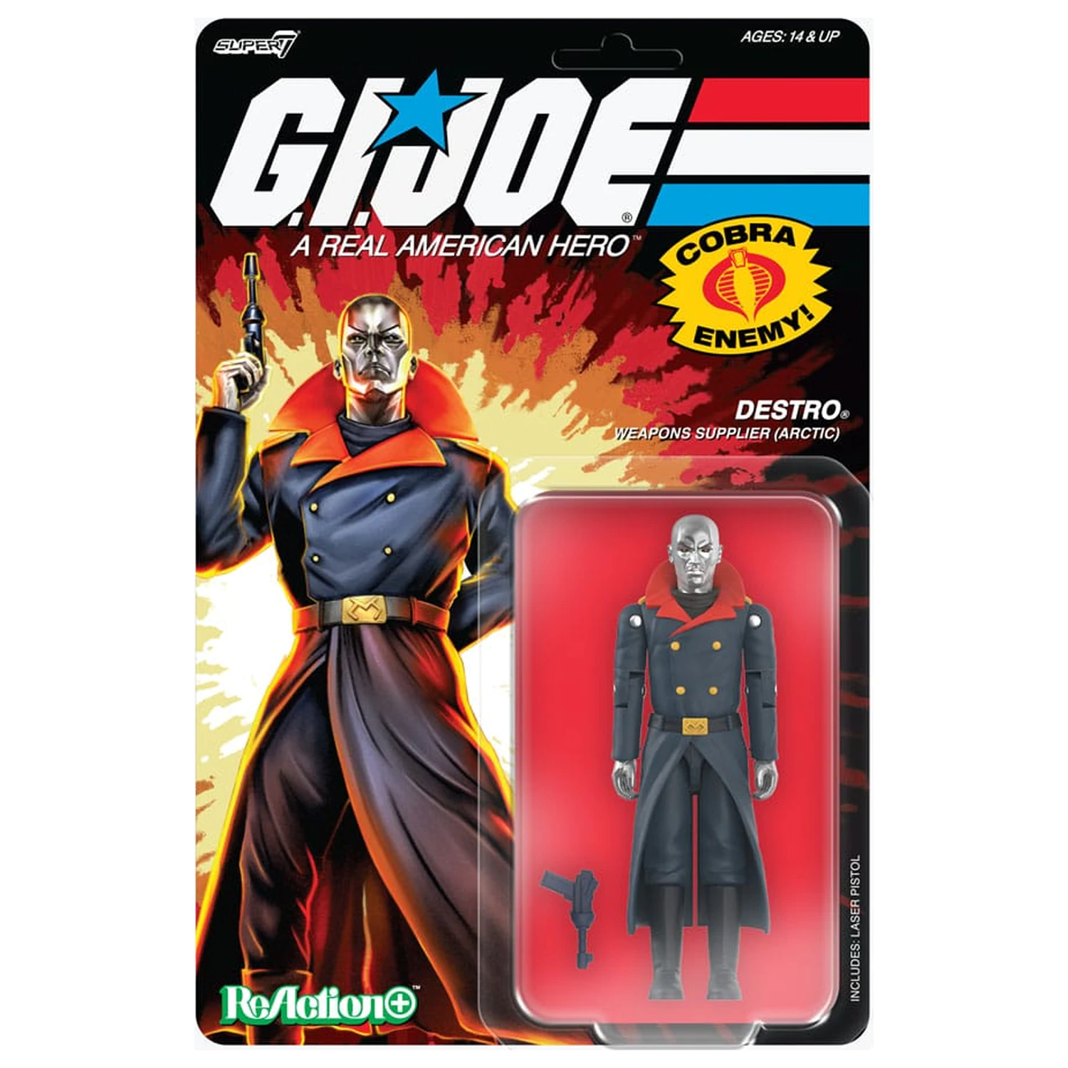 GI Joe (Movie) ReAction+ Action Figure Wave 5 Arctic Destro (Movie) 10 cm  product photo