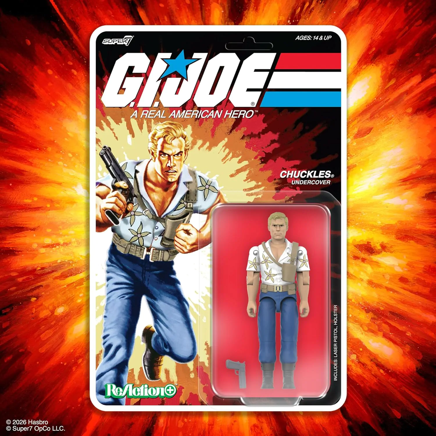 GI Joe ReAction+ Action Figure Wave 07 Chuckles (Movie) 10 cm product photo