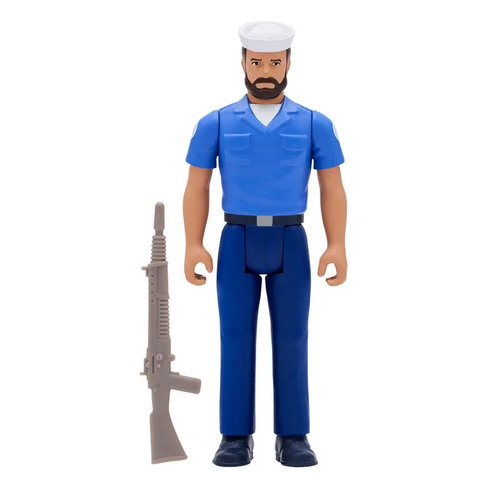 GI Joe ReAction Action Figure Blueshirt Mustache (Light Brown) Wave 2 10 cm product photo