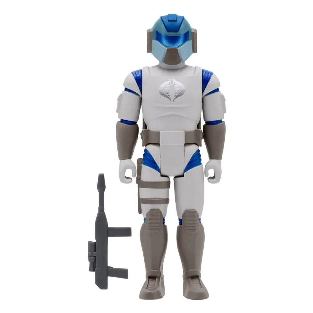 GI Joe ReAction Action Figure Cobra Shocktrooper Officer Rifle C Wave 2 10 cm product photo