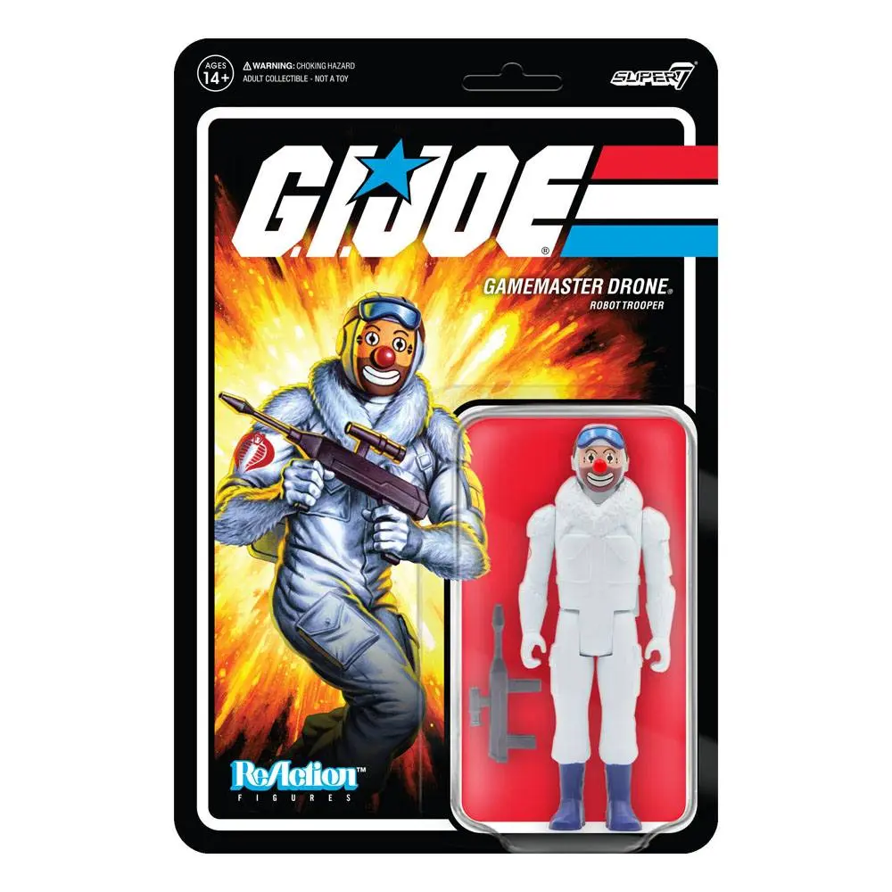 GI Joe ReAction Action Figure Gamemaster Toy Soldier Wave 2 10 cm product photo