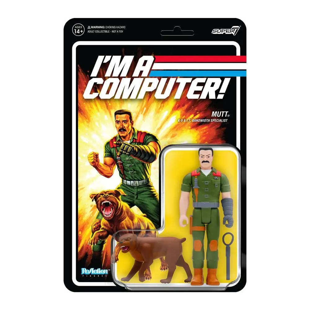 GI Joe ReAction Action Figure Mutt PSA 10 cm termékfotó