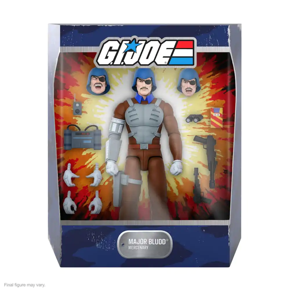 GI Joe Ultimates Action Figure Wave 5 Major Bludd 20 cm termékfotó