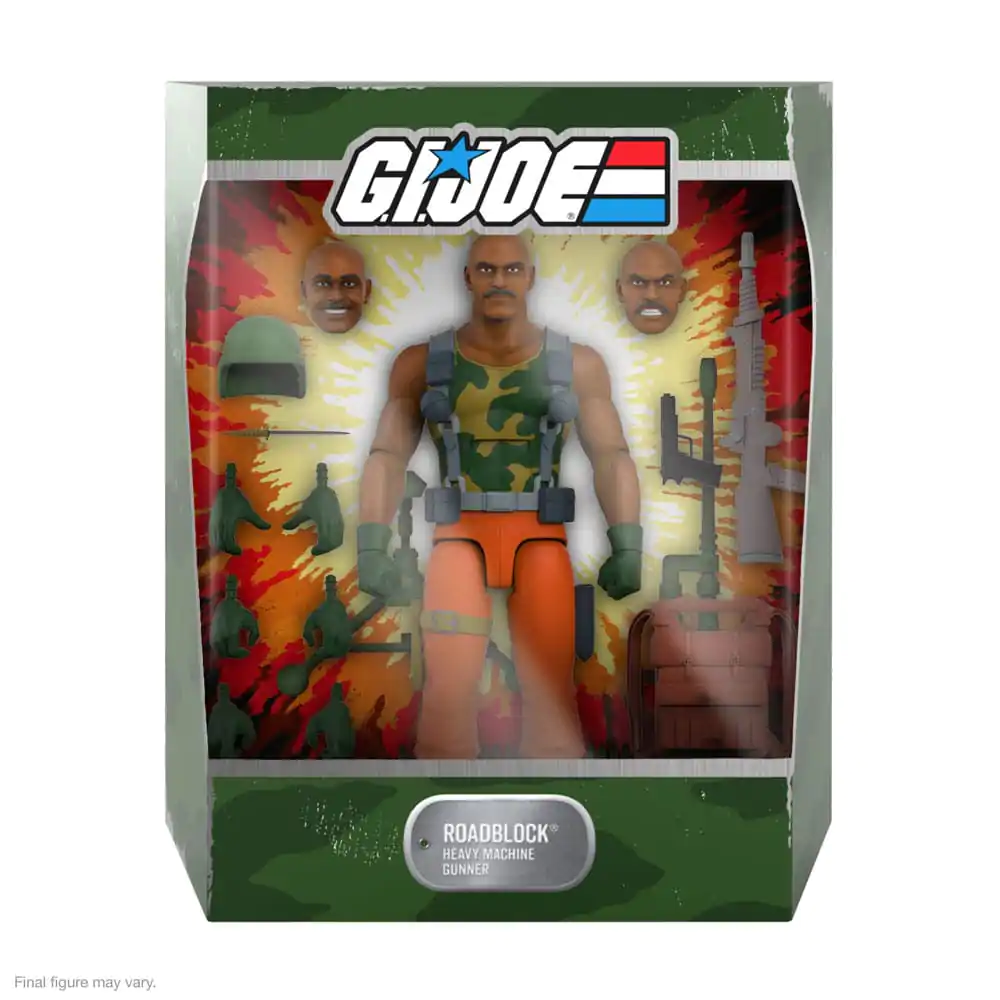 GI Joe Ultimates Action Figure Wave 5 Roadblock 20 cm termékfotó