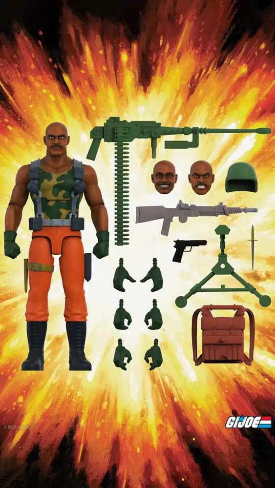 GI Joe Ultimates Action Figure Wave 5 Roadblock 20 cm termékfotó