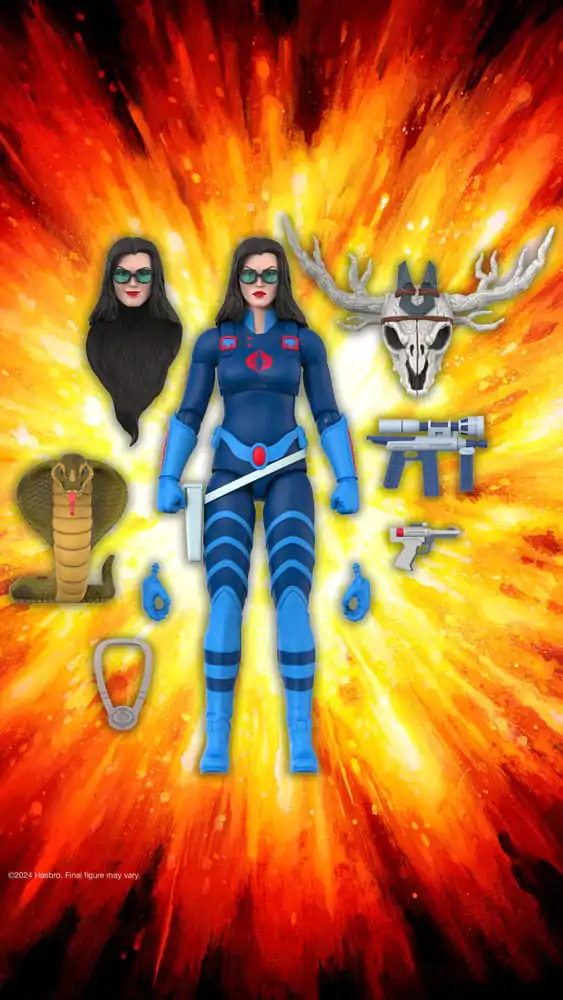 GI Joe Ultimates Action Figure Wave 6 Baroness (Dark Blue) 18 cm product photo