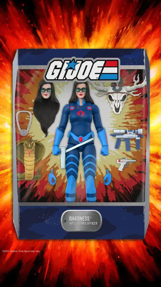 GI Joe Ultimates Action Figure Wave 6 Baroness (Dark Blue) 18 cm product photo