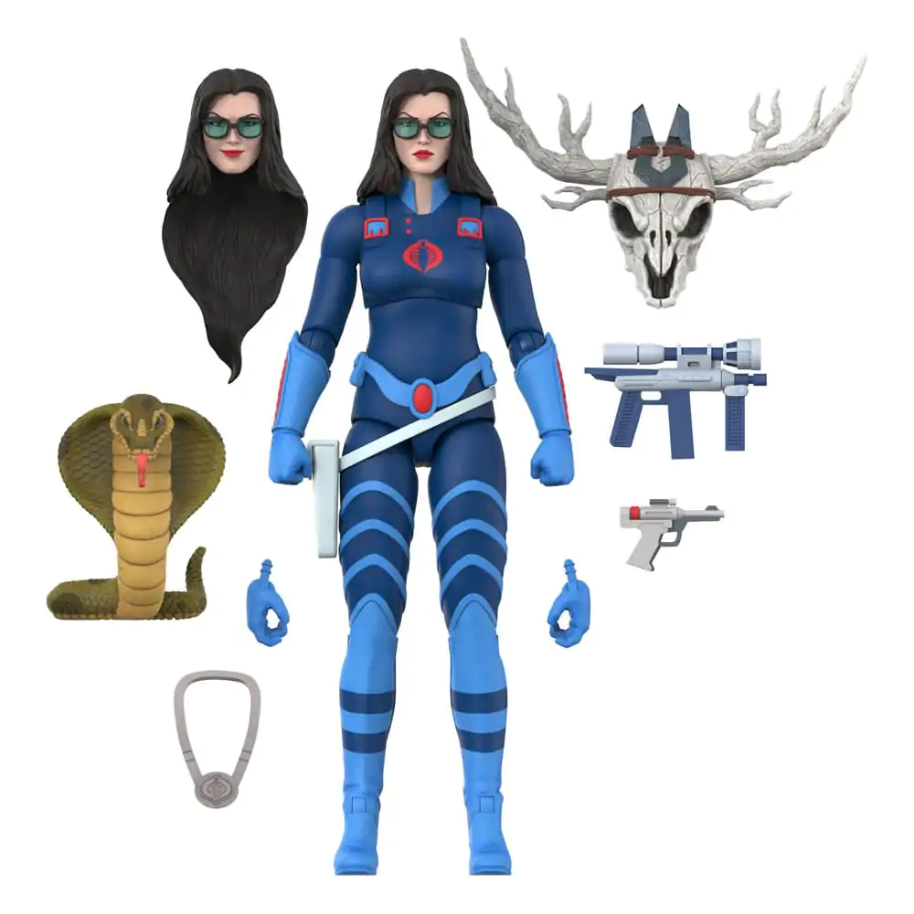 GI Joe Ultimates Action Figure Wave 6 Baroness (Dark Blue) 18 cm product photo
