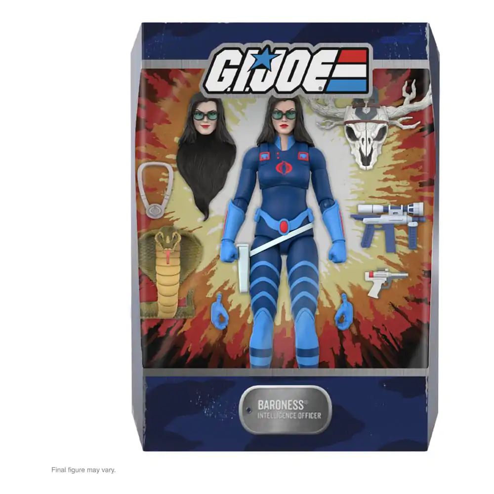 GI Joe Ultimates Action Figure Wave 6 Baroness (Dark Blue) 18 cm product photo