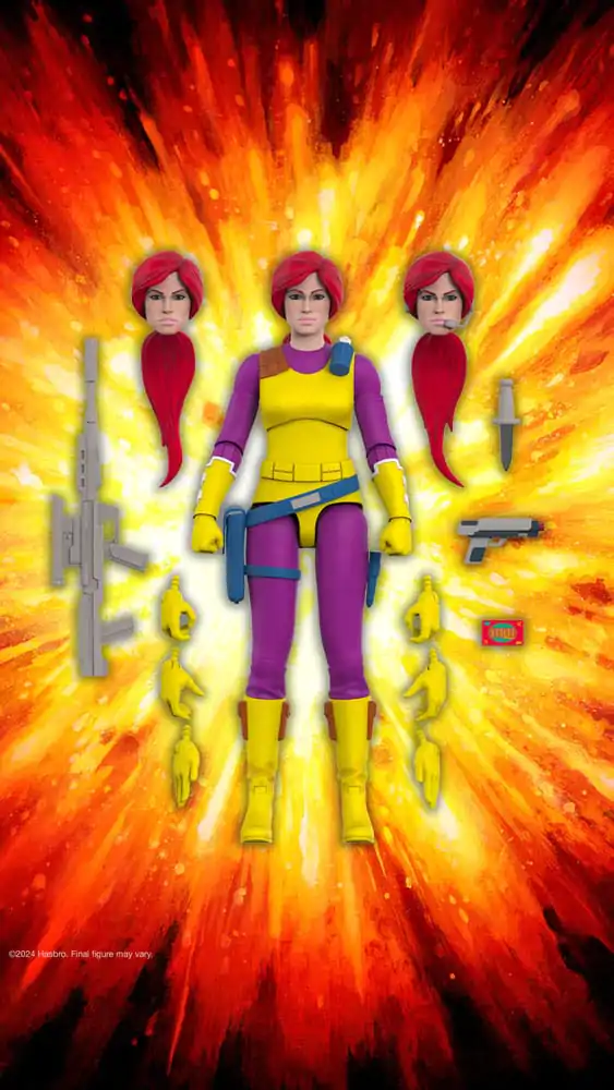 GI Joe Ultimates Action Figure Wave 6 Scarlett (DIC Purple) 18 cm product photo