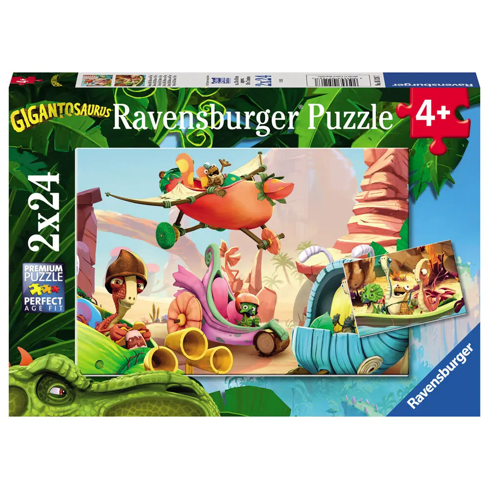Gigantosaurous puzzle 2x24pcs product photo