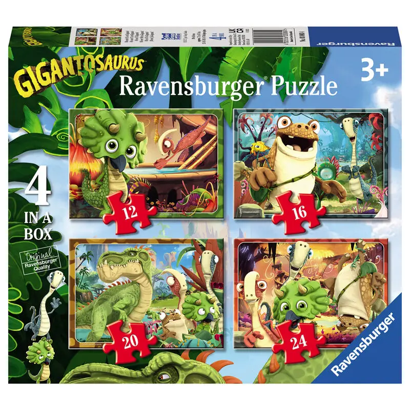 Gigantosaurus puzzle 12+16+20+24pcs product photo