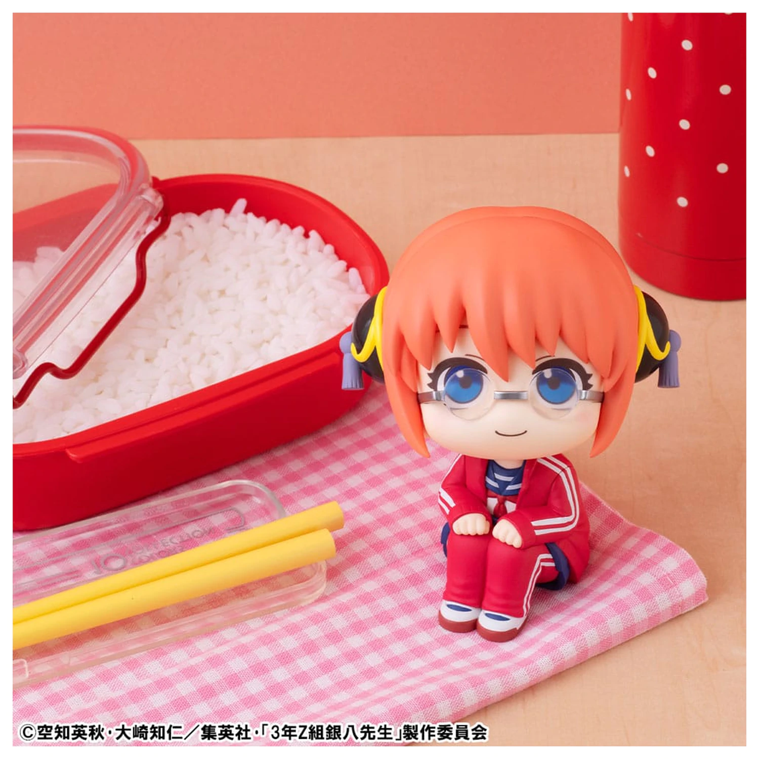 Ginpachi´s Zany Class Look Up PVC Statue Kagura 11 cm   product photo
