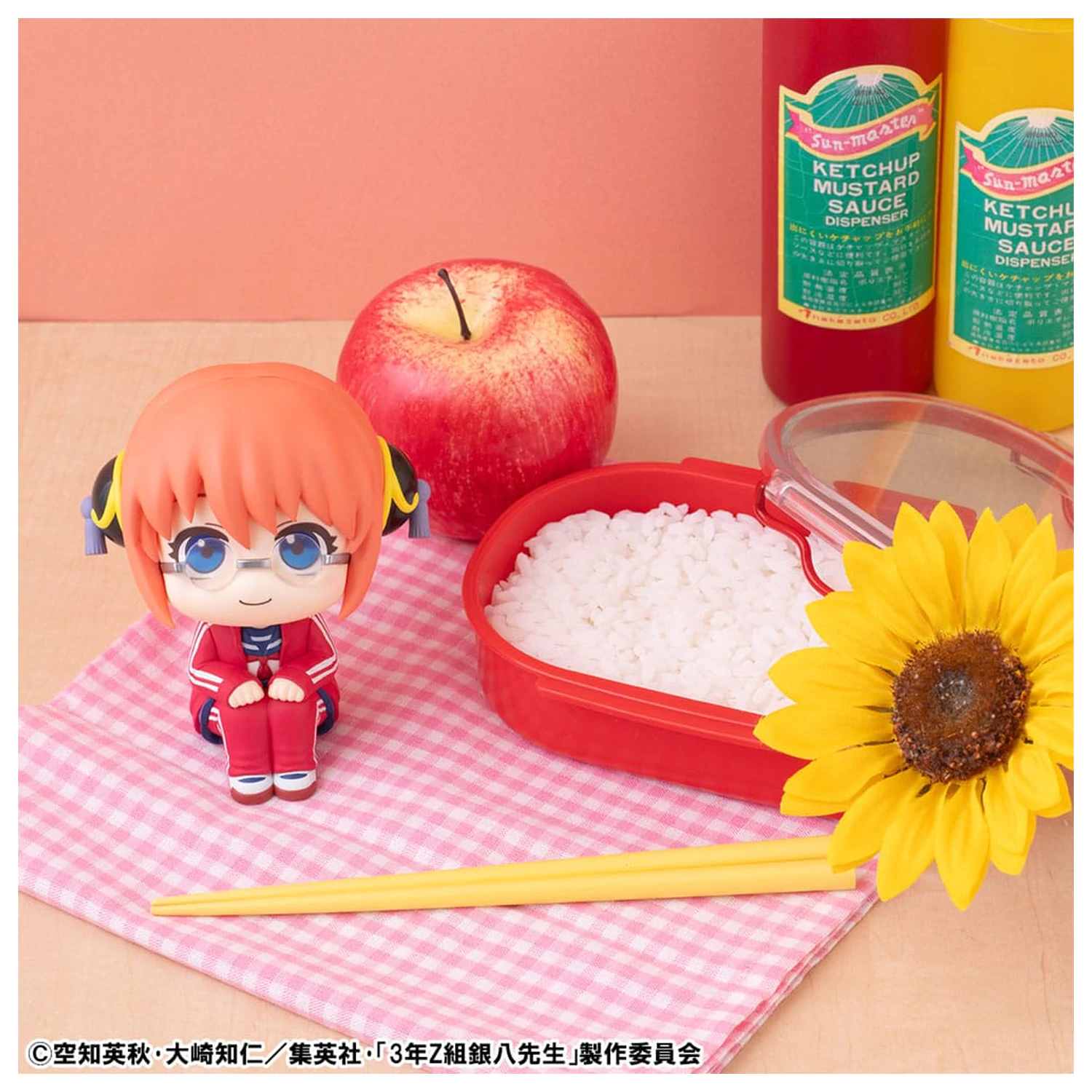 Ginpachi´s Zany Class Look Up PVC Statue Kagura 11 cm   product photo
