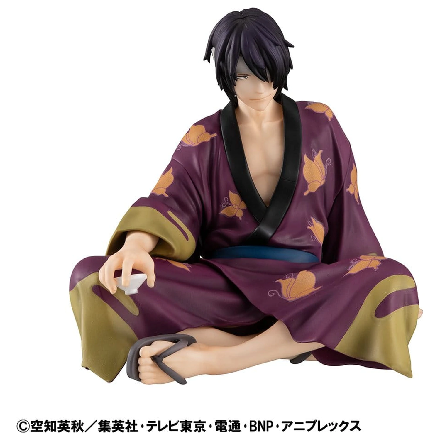 Gintama G.E.M. Series PVC Statue Takasugi San Palm Size 9 cm               product photo