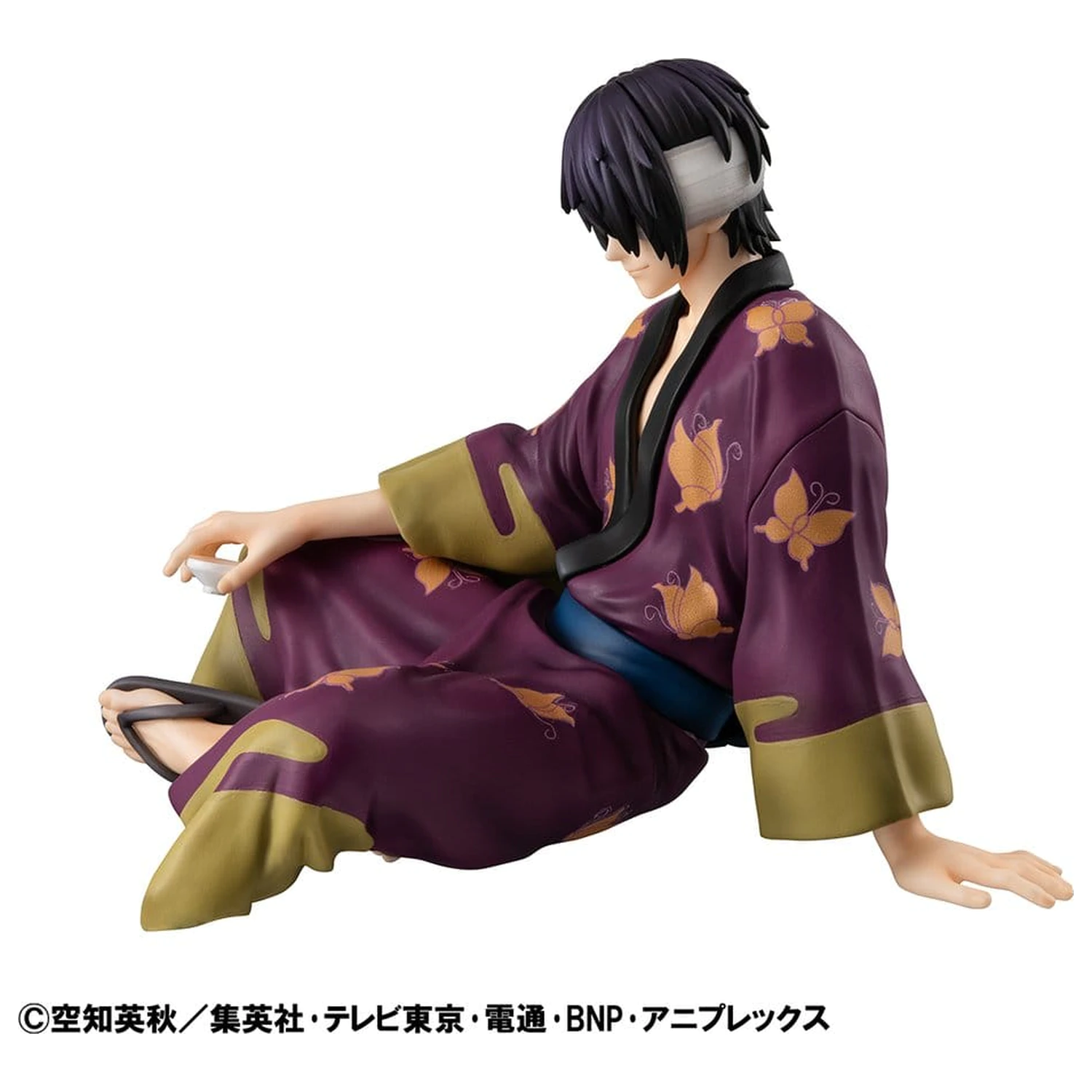 Gintama G.E.M. Series PVC Statue Takasugi San Palm Size 9 cm               product photo
