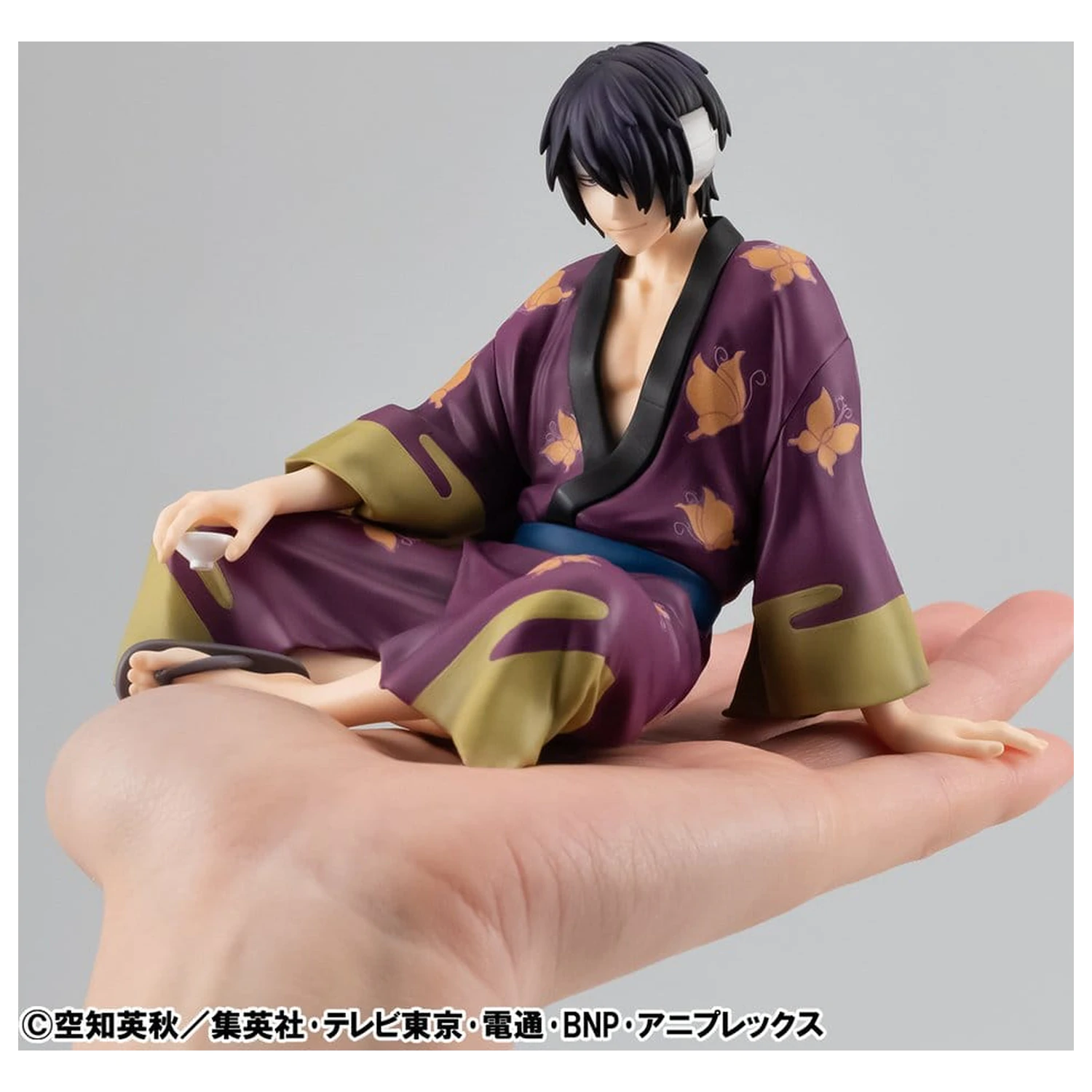 Gintama G.E.M. Series PVC Statue Takasugi San Palm Size 9 cm               product photo