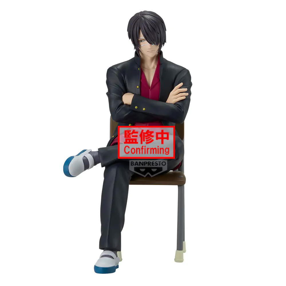 Gintama Mr.Ginpachi's Zany Class Shinsuke Takasugi figure 15cm product photo