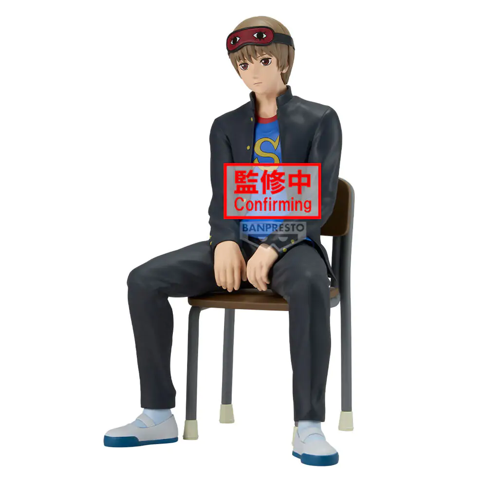 Gintama Sogo Okita Hijikata Mr.Ginpachi&#039;s Zany Class figure 16cm product photo