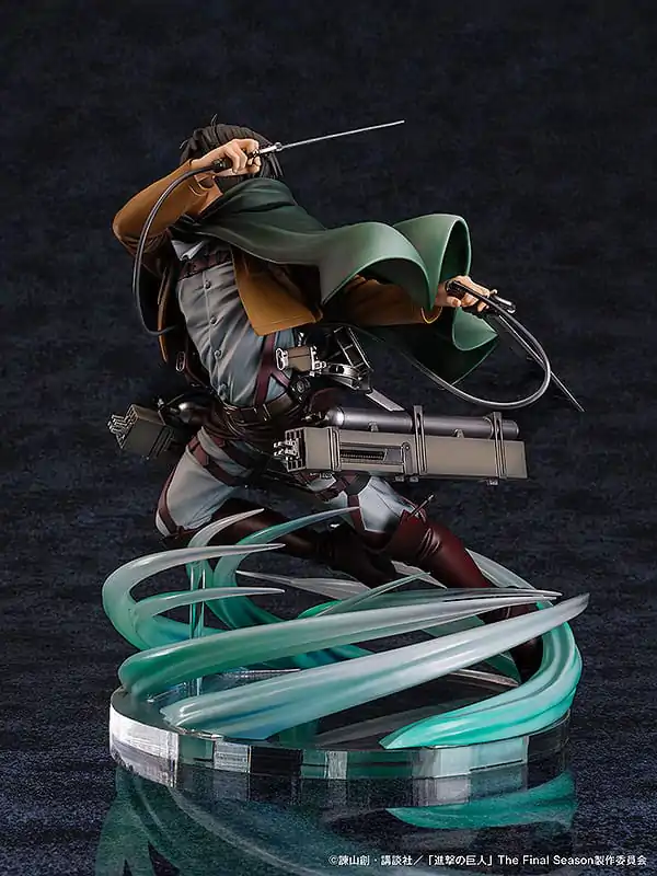 Attack on Titan PVC Statue 1/6 Humanity's Strongest Soldier Levi 23 cm termékfotó