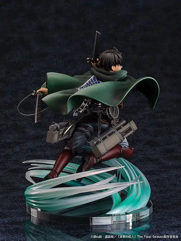 Attack on Titan PVC Statue 1/6 Humanity's Strongest Soldier Levi 23 cm termékfotó