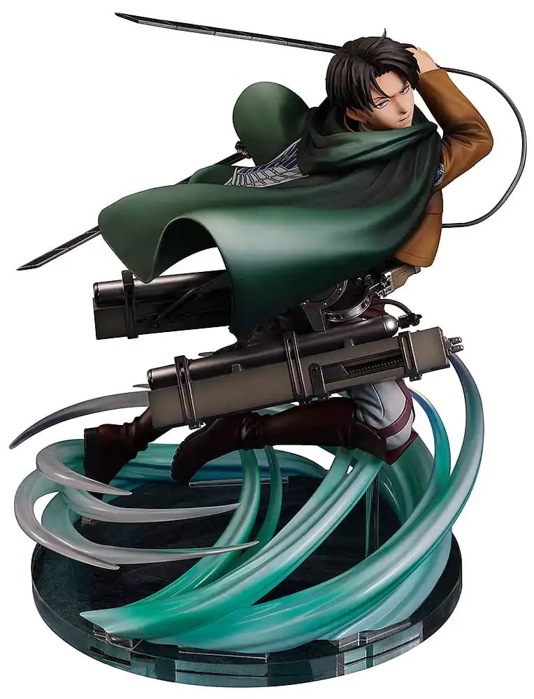 Attack on Titan PVC Statue 1/6 Humanity's Strongest Soldier Levi 23 cm termékfotó