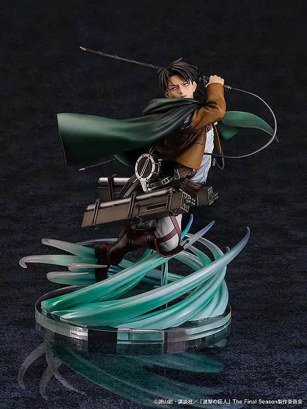 Attack on Titan PVC Statue 1/6 Humanity's Strongest Soldier Levi 23 cm termékfotó