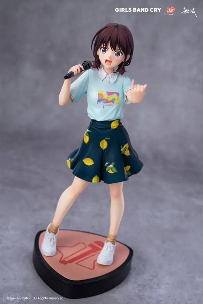 Girls Band Cry Natsu wo Mankitsu shite Sakebe Series No. 1 PVC Statue 1/7 Nina Iseri 24 cm      product photo