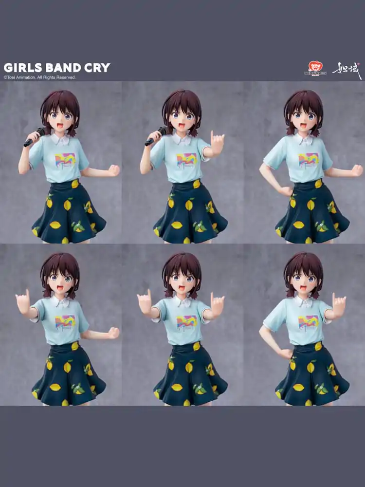 Girls Band Cry Natsu wo Mankitsu shite Sakebe Series No. 1 PVC Statue 1/7 Nina Iseri 24 cm      product photo