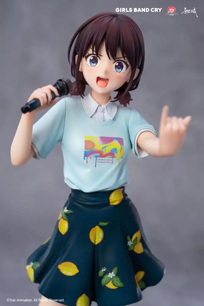 Girls Band Cry Natsu wo Mankitsu shite Sakebe Series No. 1 PVC Statue 1/7 Nina Iseri 24 cm      product photo