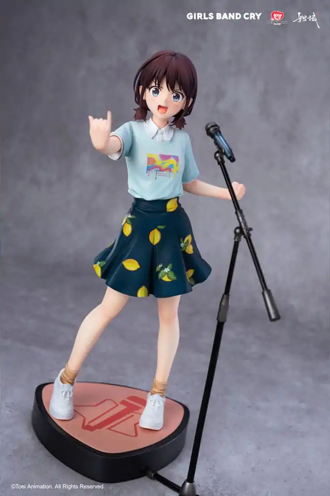 Girls Band Cry Natsu wo Mankitsu shite Sakebe Series No. 1 PVC Statue 1/7 Nina Iseri 24 cm      product photo