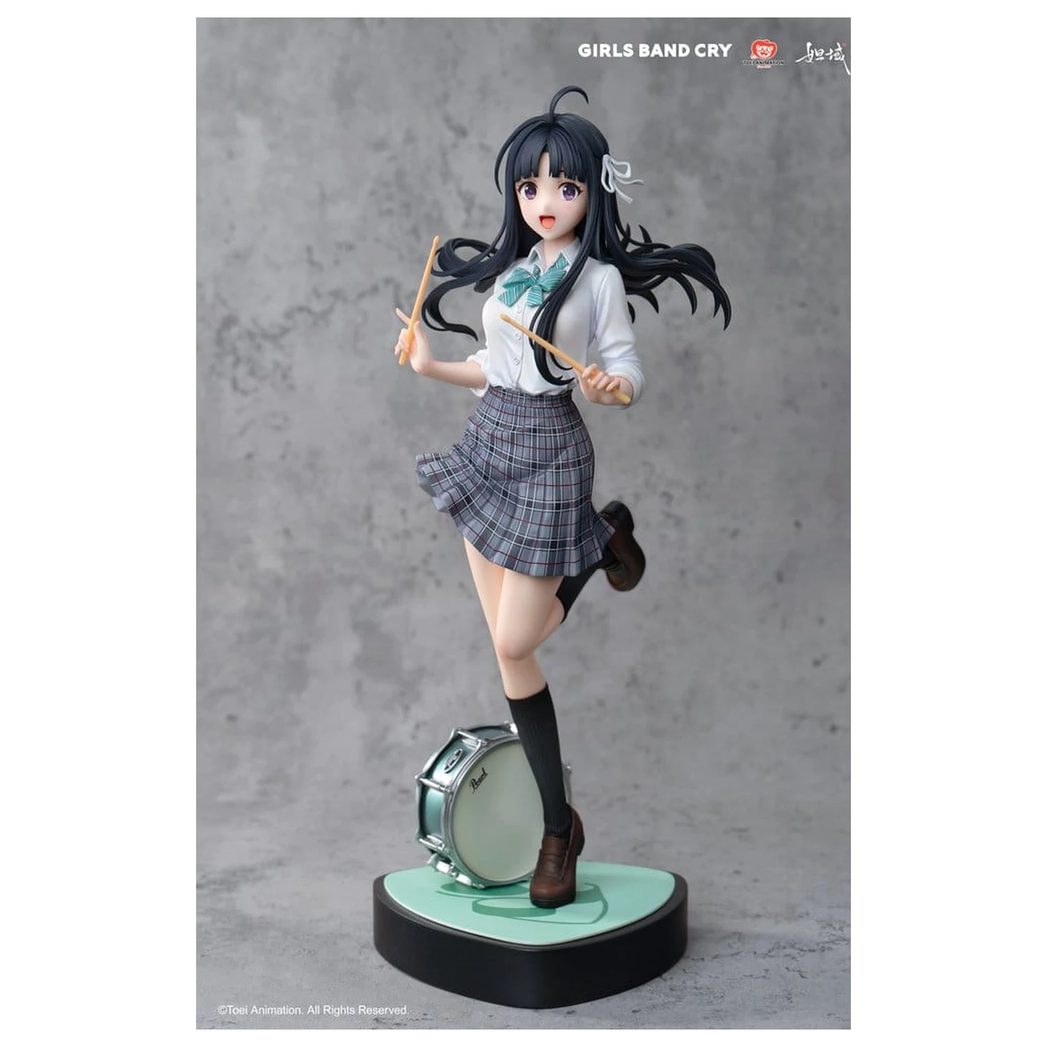 Girls Band Cry Natsu wo Mankitsu shite Sakebe Series No. 2 PVC Statue 1/7 Subaru Awa 26 cm        product photo
