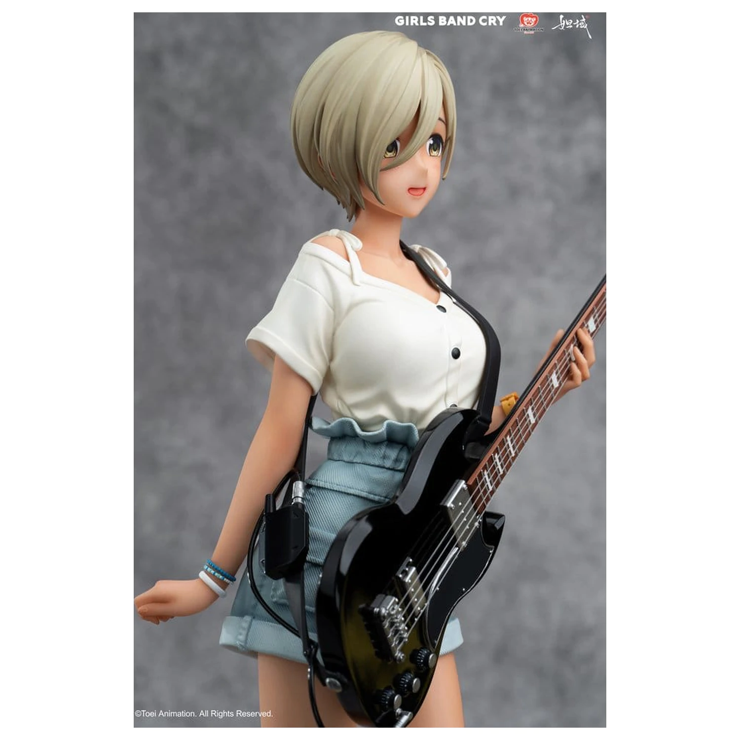 Girls Band Cry Natsu wo Mankitsu shite Sakebe Series No. 3 PVC Statue 1/7 Rupa 26 cm    product photo