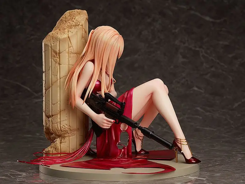 Girls Frontline PVC Statue 1/4 OTs-14 Groza: Dinner Dictator Heavy Damage Ver. 21 cm product photo