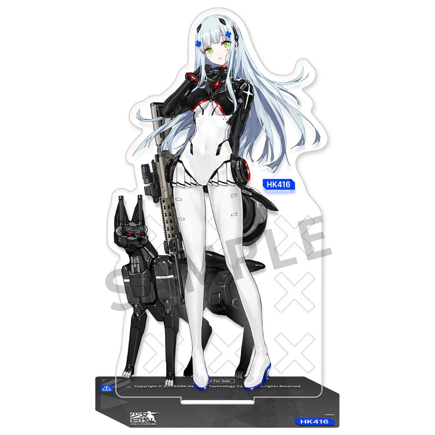 Girls´ Frontline PVC Statue 1/7 416 Midnight Evangelion Ver. 25 cm product photo