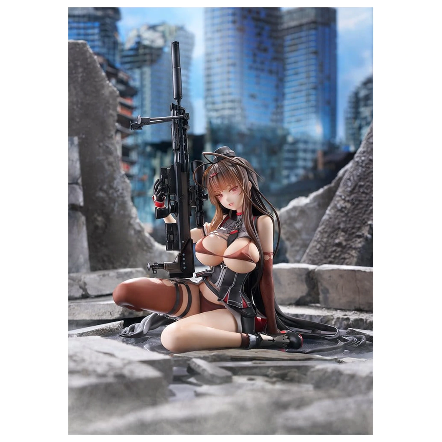 Girls' Frontline PVC Figure 1/7 Gd DSR-50 Heavy Damage Ver. 24 cm product photo