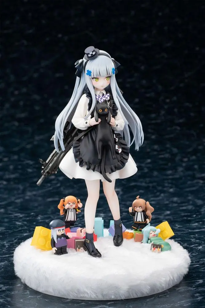 Girls Frontline PVC Statue 1/7 HK416 Gift from The Black Cat Ver. 22 cm product photo