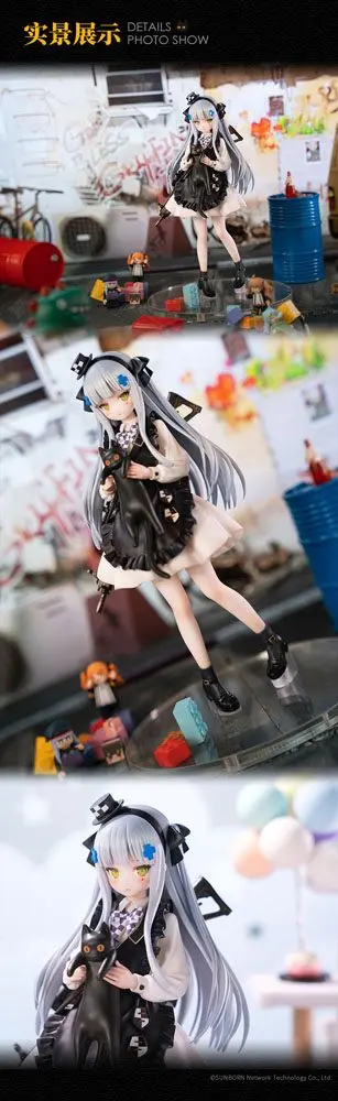 Girls Frontline PVC Statue 1/7 HK416 Gift from The Black Cat Ver. 22 cm product photo