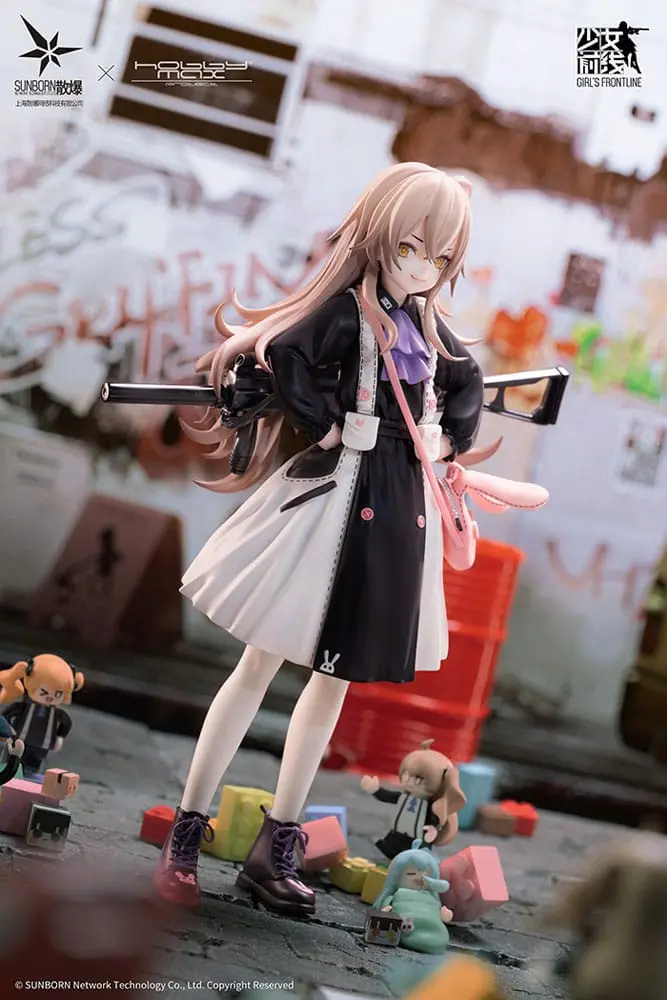 Girls Frontline PVC Statue 1/7 UMP45 Agent Lop Rabbit 21 cm termékfotó