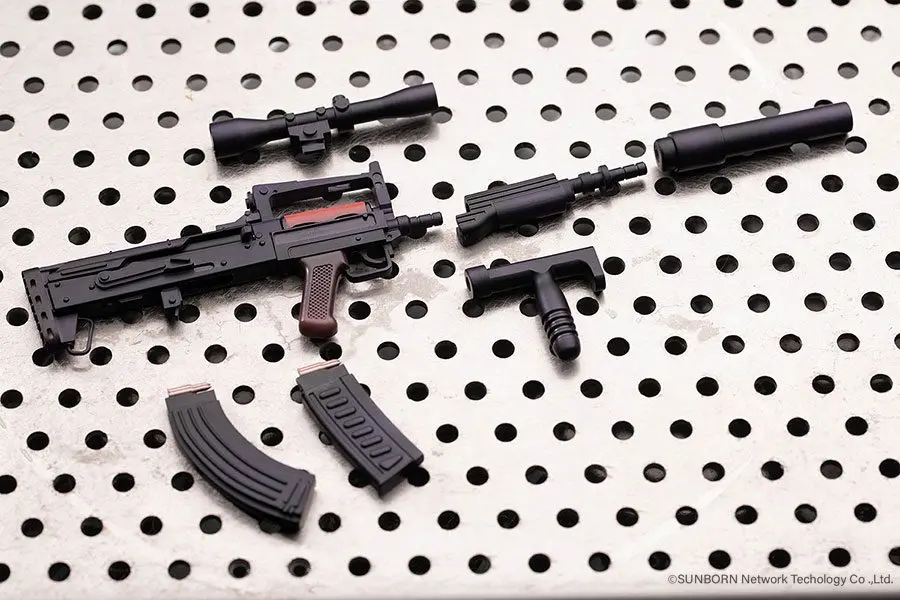 Girls Frontline PVC Statue 1/8 OTS-14 Purple Rain Heart Ver. 25 cm product photo