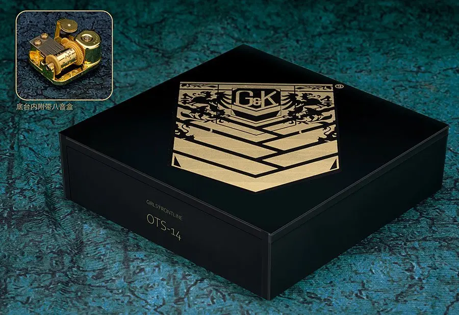 Girls Frontline PVC Statue 1/8 OTS-14 Purple Rain Heart Ver. 25 cm product photo