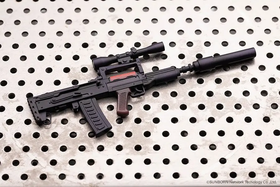 Girls Frontline PVC Statue 1/8 OTS-14 Purple Rain Heart Ver. 25 cm product photo