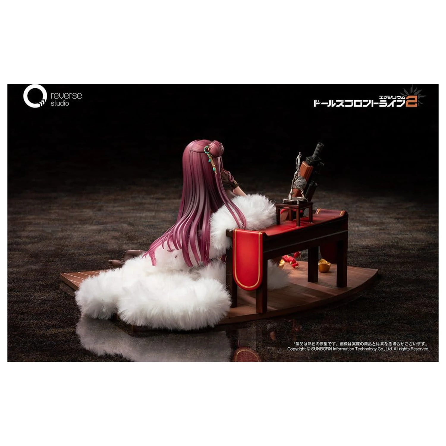Girls´ Frontline 2: Exilium Statue 1/6 Makiatto: Embroidered Bamboo, Blooming Shadows Ver. 13 cm     product photo