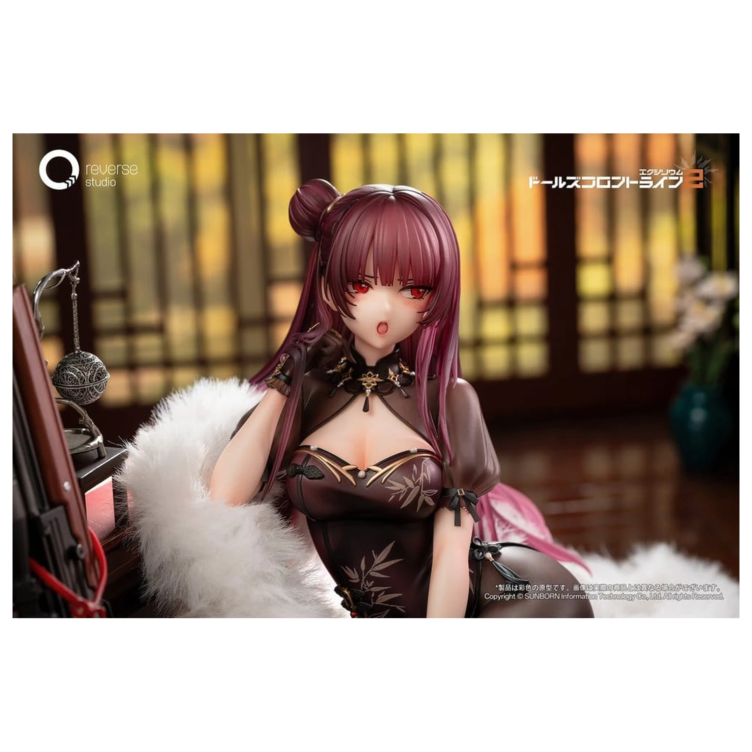 Girls´ Frontline 2: Exilium Statue 1/6 Makiatto: Embroidered Bamboo, Blooming Shadows Ver. 13 cm     product photo