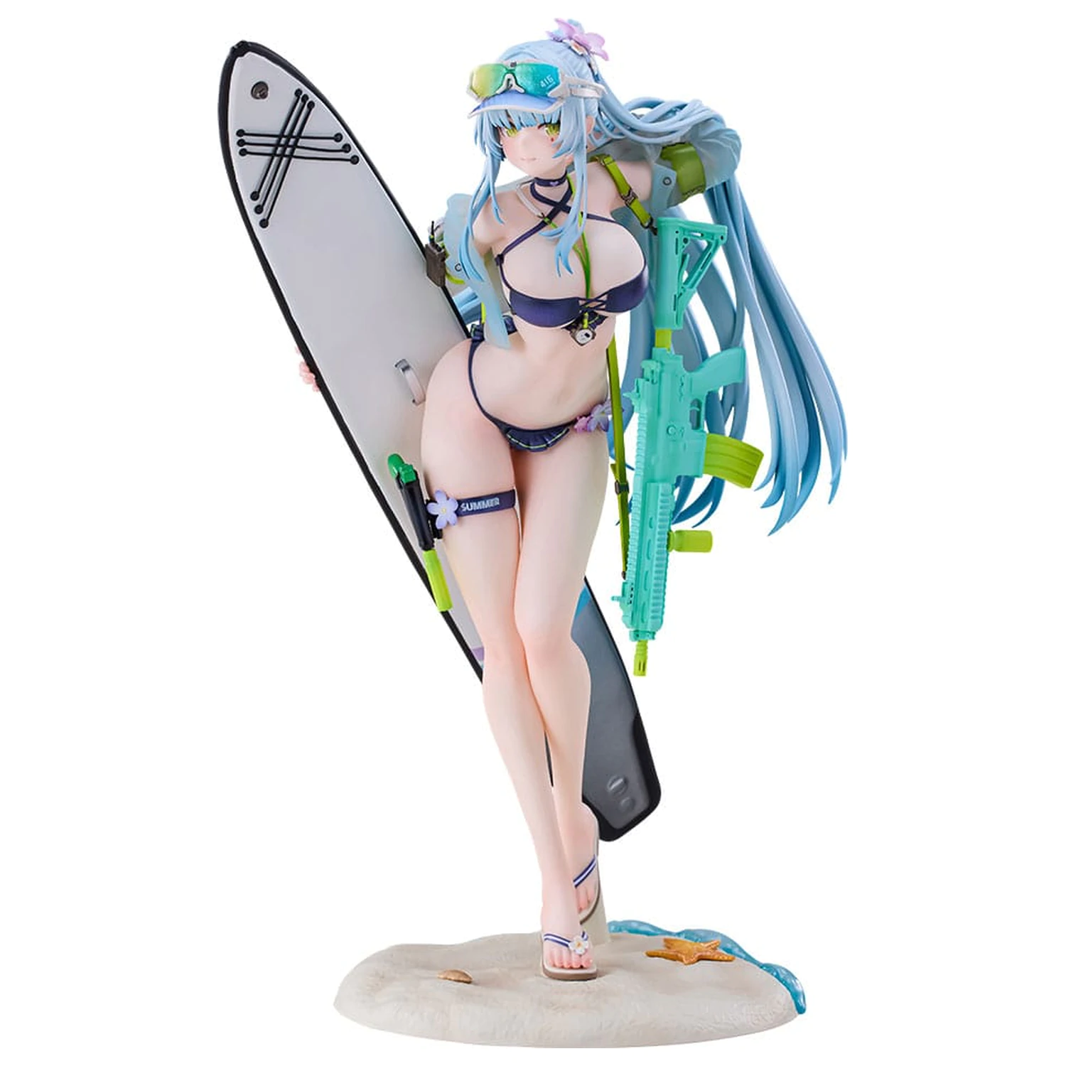 Girls' Frontline 2: Exilium Statue 1/7 HK416 Cerulean Breaker 24 cm product photo