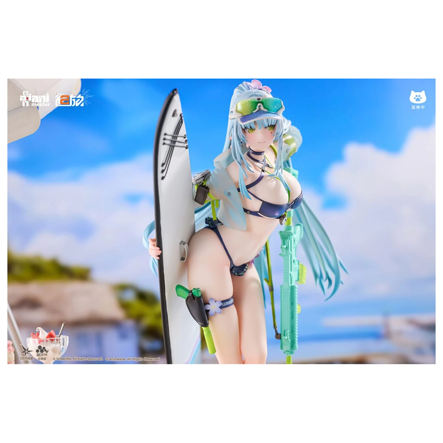 Girls' Frontline 2: Exilium Statue 1/7 HK416 Cerulean Breaker 24 cm product photo