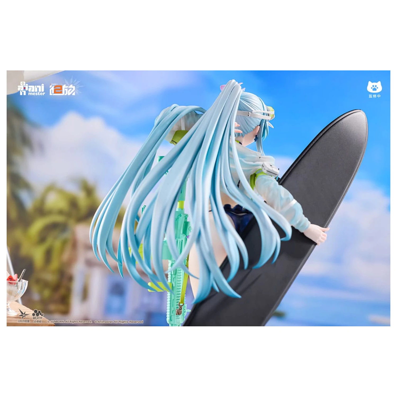 Girls' Frontline 2: Exilium Statue 1/7 HK416 Cerulean Breaker 24 cm product photo