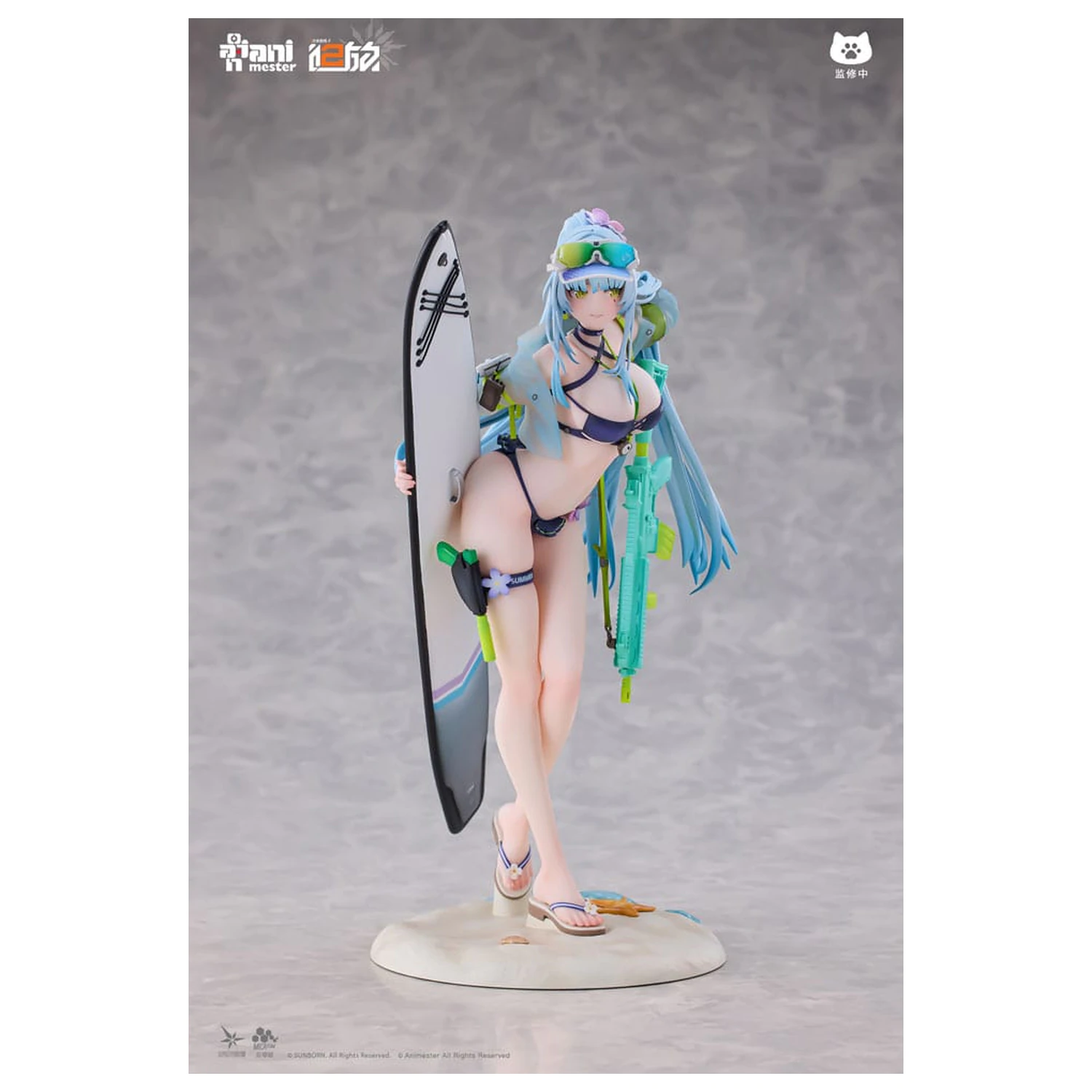Girls' Frontline 2: Exilium Statue 1/7 HK416 Cerulean Breaker 24 cm product photo